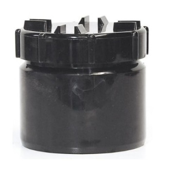 Black - 110mm - Access Plug with Screw Cap