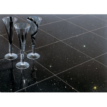 Quartz Tile - Black Mirror - 300X600