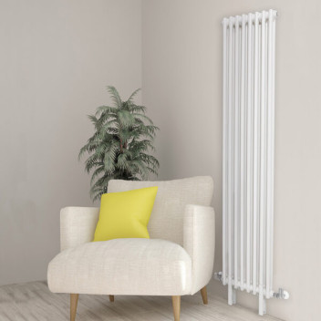 Ultraheat - 2 Column Tubular - 1800x465 (White)
