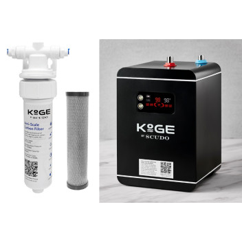 KOGE -  Hot Water Tap Kit - 4-in-1 Swan (Chrome)