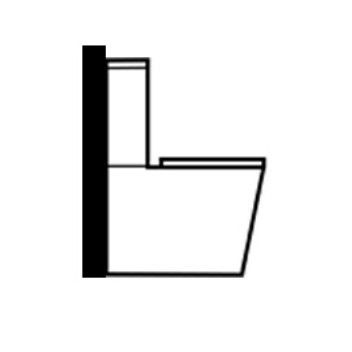 Toilet - Pure - Closed Back