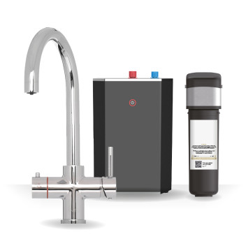 Brew Master - Hot Water Tap - 3-1 (Chrome) Digital Kit & Filt Brew Master - Hot Water Tap - 3-1 (Chrome) Digital Kit & Filt