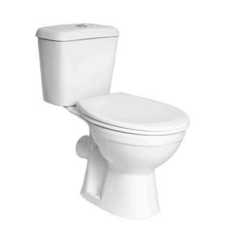 Toilet - Aqua - Open Back Toilet - Aqua - Open Back