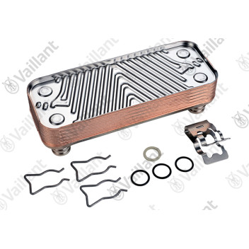 Vaillant - Heat Exchanger Dhw (12 Plates) Vaillant - Heat Exchanger Dhw (12 Plates)