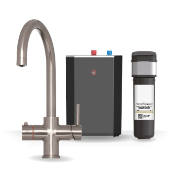 Brew Master - Hot Water Tap - 3-1 (Nickel) Standard Kit & Filter Brew Master - Hot Water Tap - 3-1 (Nickel) Standard Kit & Filter