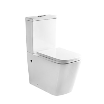 Toilet - Ice - Closed Back Toilet - Ice - Closed Back